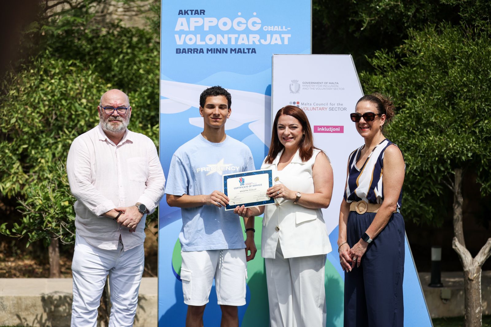 STQARRIJA MILL-MINISTERU GĦALL-INKLUŻJONI U L-VOLONTARJAT Wegħda elettorali mwettqa: Tirdoppja l-għotja liż-żgħażagħ tal-volontarjat barra minn xtutna