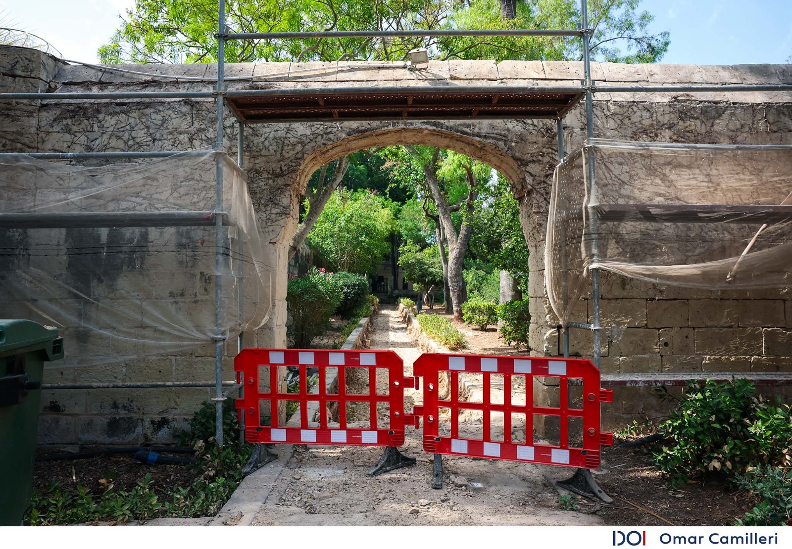 PRESS RELEASE BY THE MINISTRY FOR ENERGY, THE ENVIRONMENT AND THE REGENERATION OF THE GRAND HARBOUR Works commence at San Anton Gardens