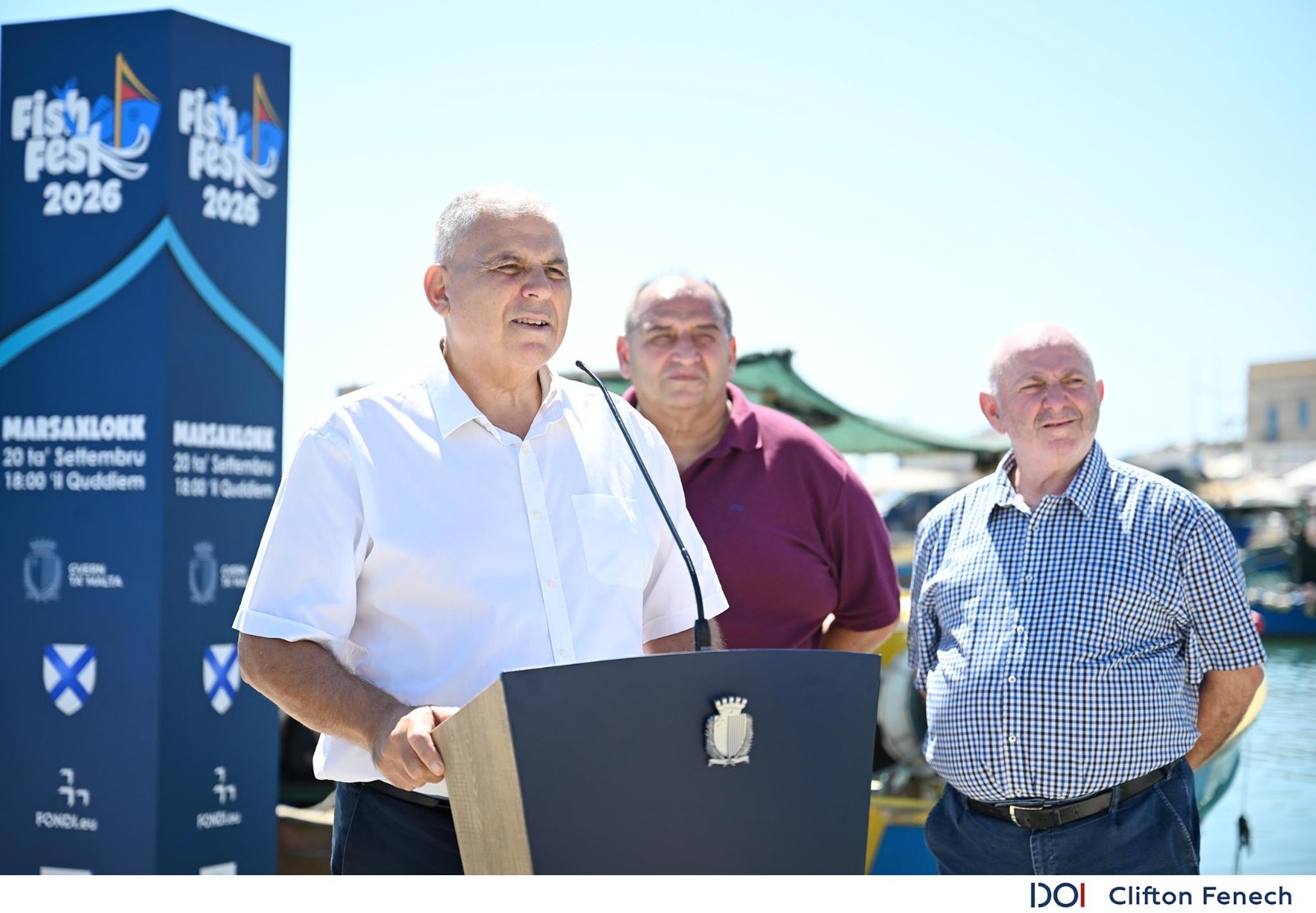 STQARRIJA MILL-MINISTERU GĦALL-AGRIKOLTURA, IS-SAJD U L-PROVVISTA TAL-IKEL U MILL-MINISTERU GĦALL-FONDI EWROPEJ, ID-DJALOGU SOĊJALI U L-PROTEZZJONI TAL-KONSUMATUR Festa Ħut f’Marsaxlokk b’ċelebrazzjoni tas-sajjieda u tal-prodott lokali
