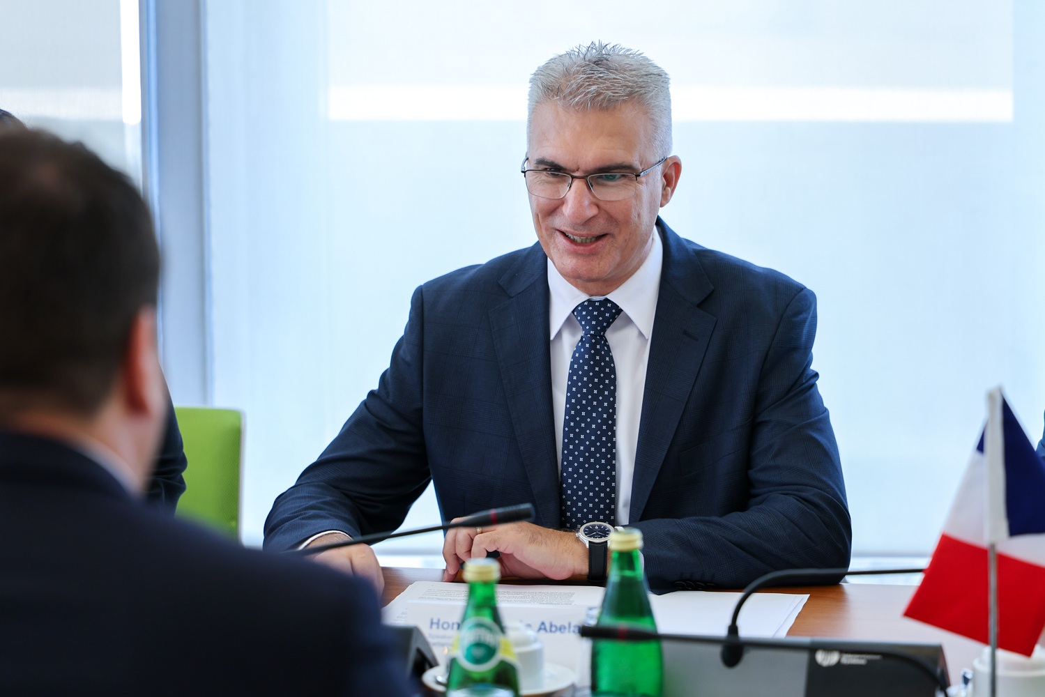 PRESS RELEASE BY THE OFFICE OF THE SPEAKER Speaker Carmelo Abela meets Slovak Foreign and European Affairs Minister and French Parliamentary Friendship Group