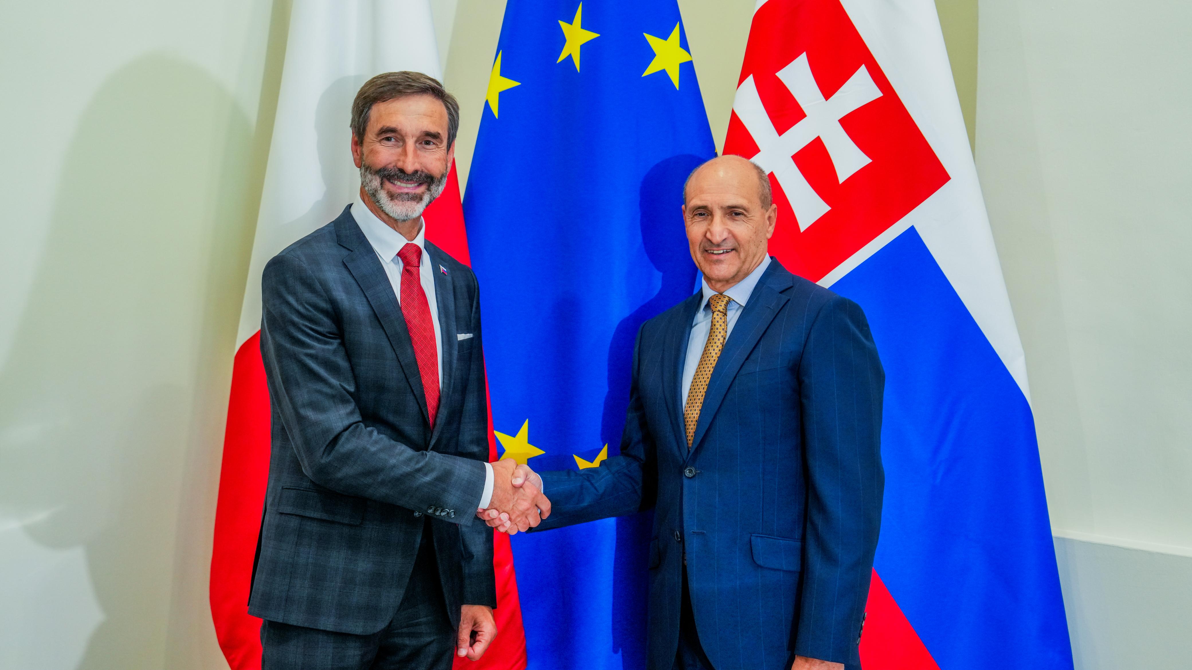 STQARRIJA MILL-MINISTERU GĦALL-AFFARIJIET BARRANIN U EWROPEJ Malta u s-Slovakkja jsaħħu l-kooperazzjoni dwar prijoritajiet Ewropej bi tħejjija għall-Presidenzi tal-Kunsill tal-UE fl-2030