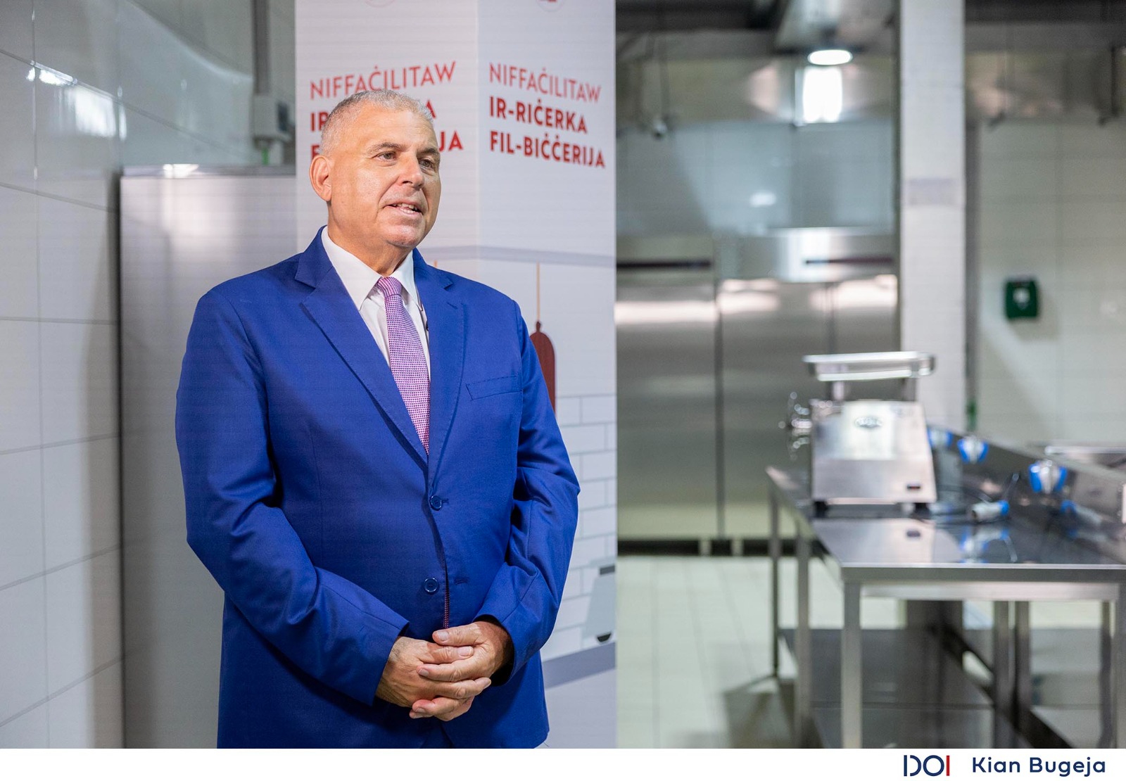 STQARRIJA MILL-MINISTERU GĦALL-AGRIKOLTURA, IS-SAJD U L-PROVVISTA TAL-IKEL Inawgurata faċilità ġdida ta' kċina sperimentali għar-riċerka u mikroproċessar fil-Biċċerija Pubblika