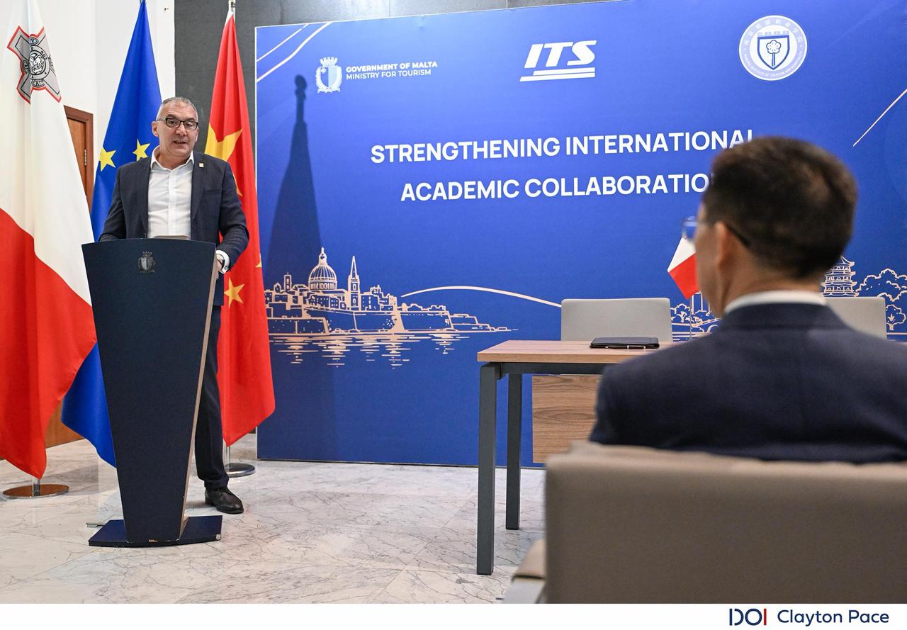 STQARRIJA MILL-MINISTERU GĦAT-TURIŻMU Malta u ċ-Ċina jsaħħu l-kollaborazzjoni fl-edukazzjoni tat-turiżmu