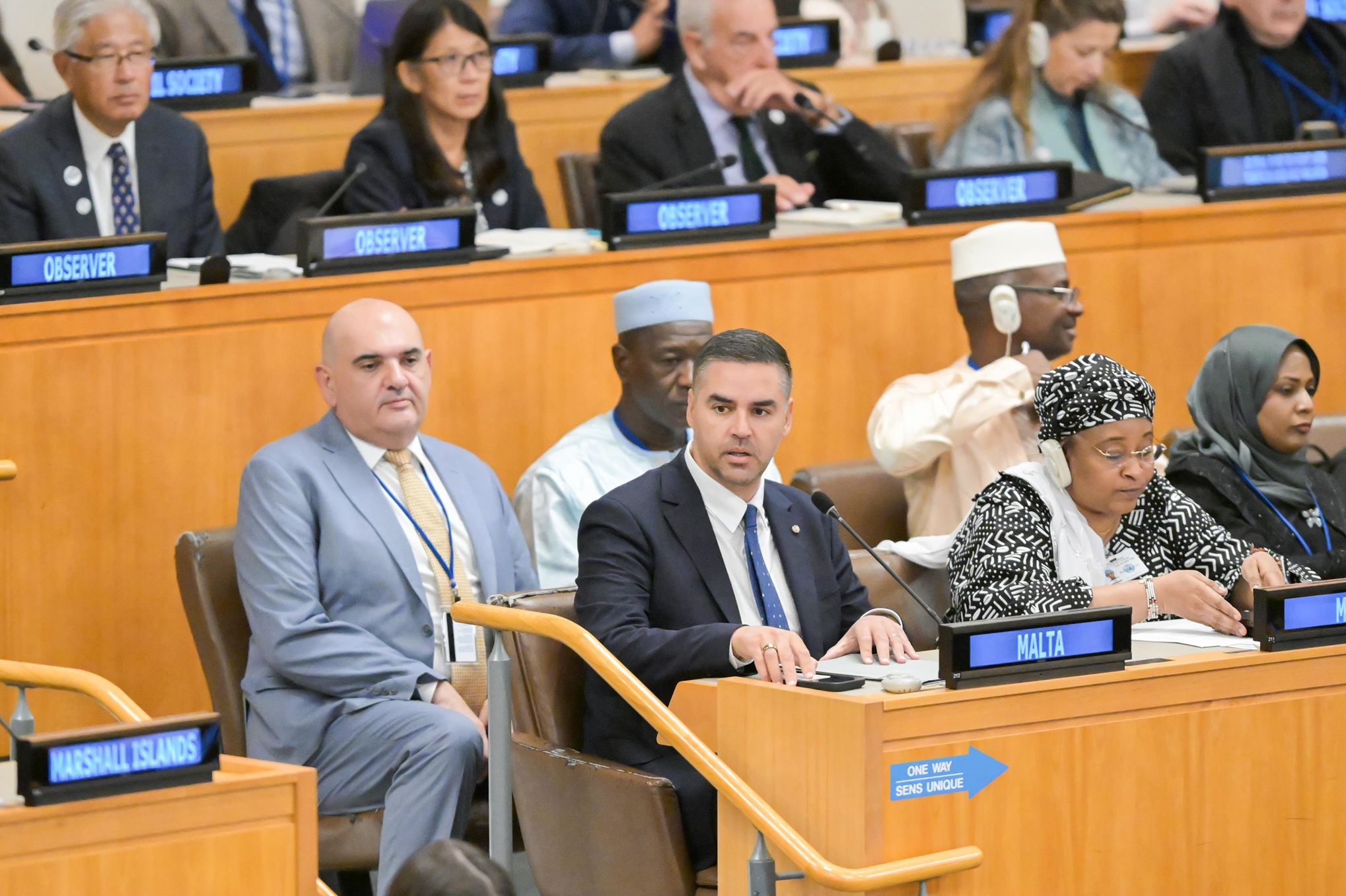PRESS RELEASE BY THE OFFICE OF THE DEPUTY PRIME MINISTER AND MINISTRY FOR HEALTH Deputy Prime Minister Dr Ian Borg addresses United Nations High-Level Meeting on pandemic preparedness