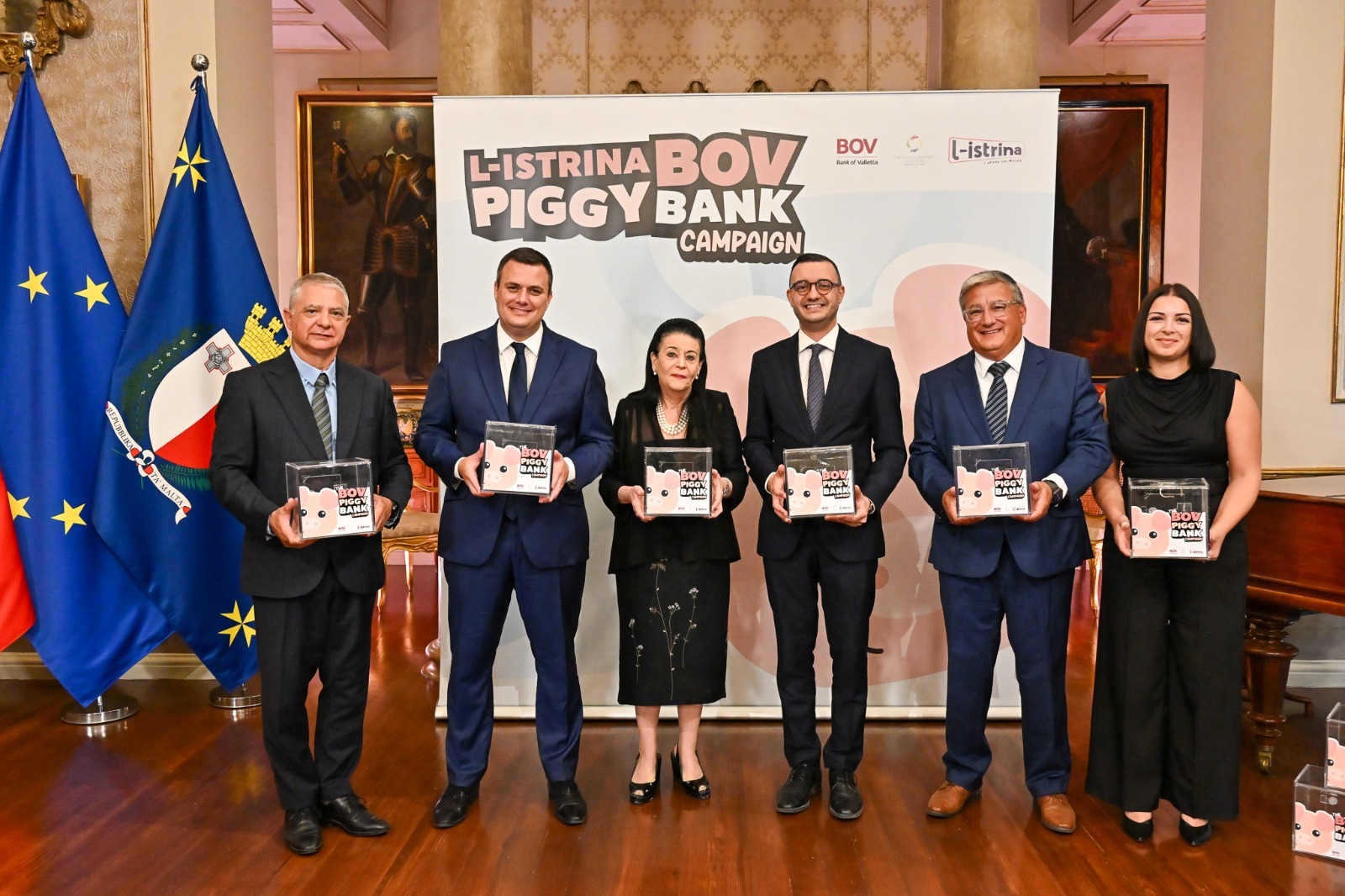 STQARRIJA MILL-UFFIĊĊJU TAL-PRESIDENT TA’ MALTA Titnieda t-23 edizzjoni ta’ L-Istrina BOV Piggy Bank Campaign