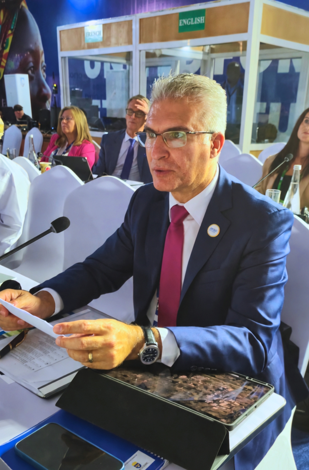 PRESS RELEASE BY THE OFFICE OF THE SPEAKER Speaker Carmelo Abela elected to IPU Committee to Promote Respect for International Humanitarian Law