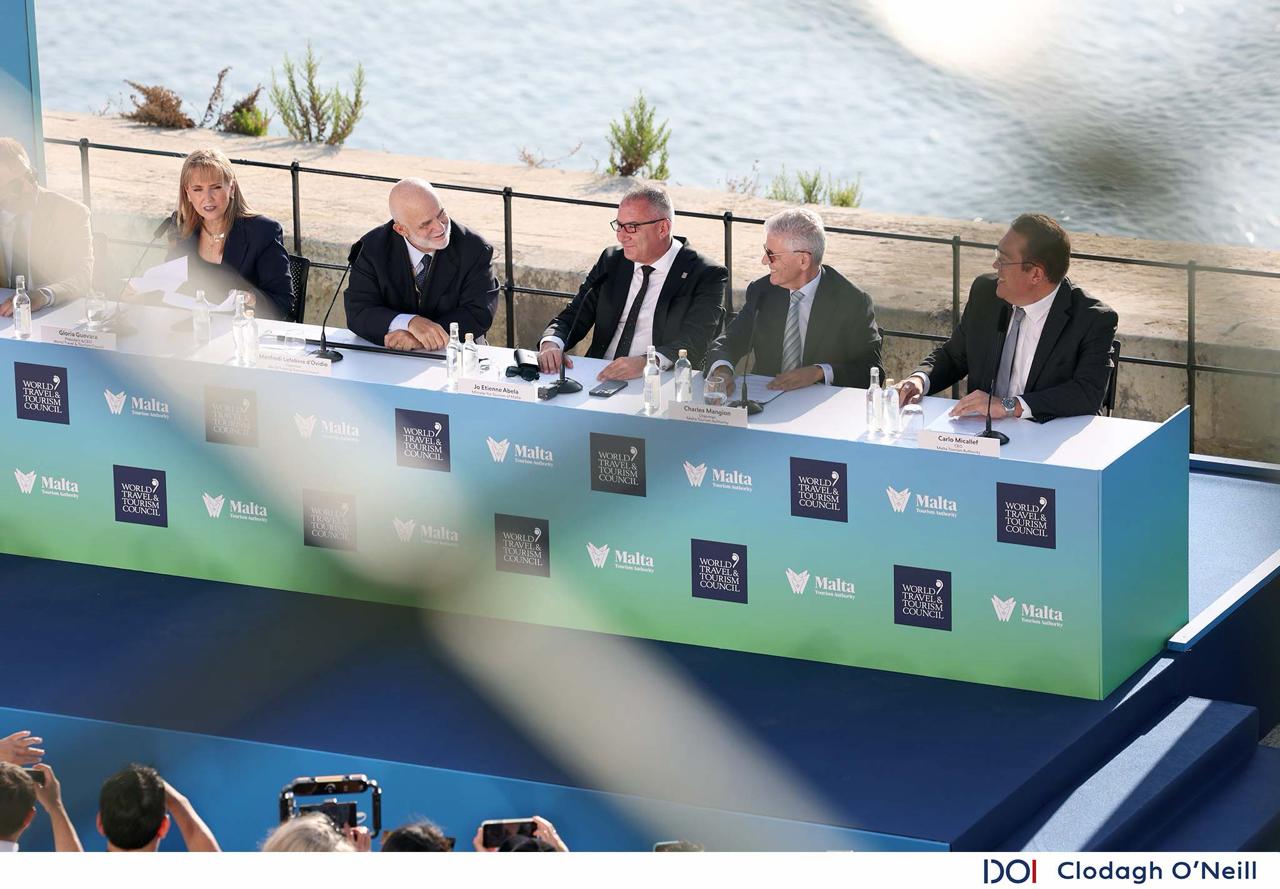 STQARRIJA MILL-MINISTERU GĦAT-TURIŻMU Malta fiċ-ċentru tal-industrija globali tat-turiżmu hekk kif ingħata bidu għall-WTTC Global Summit