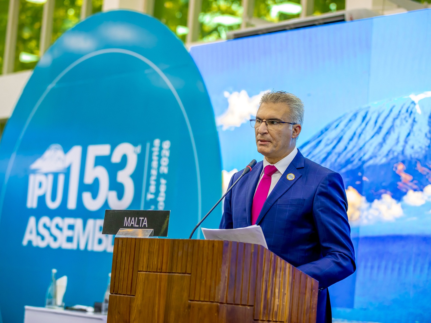 PRESS RELEASE BY THE OFFICE OF THE SPEAKER Maltese Parliamentary delegation participates in the 153rd IPU Assembly in Arusha, Tanzania