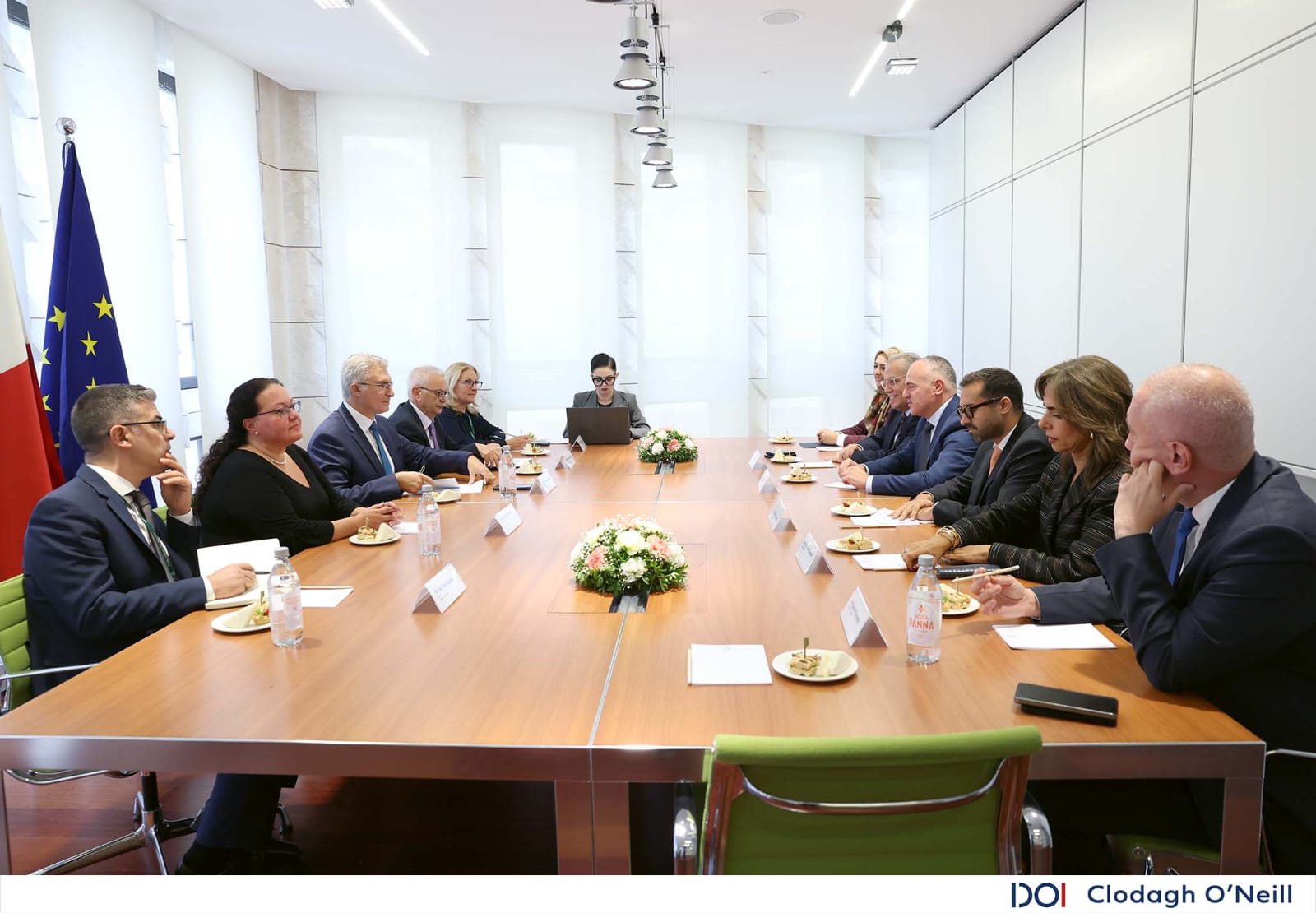 PRESS RELEASE BY THE OFFICE OF THE SPEAKER The Speaker of the House of Representatives meets ambassadors of Arab and Islamic countries in Malta