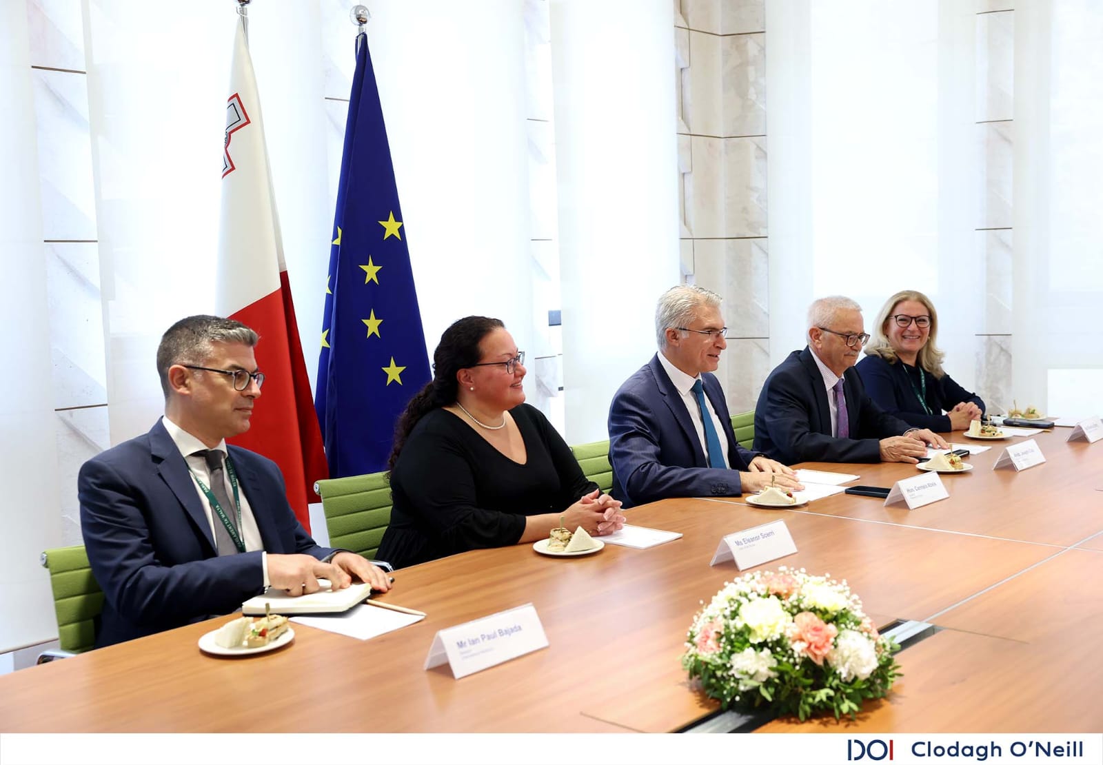 PRESS RELEASE BY THE OFFICE OF THE SPEAKER The Speaker of the House of Representatives meets ambassadors of Arab and Islamic countries in Malta