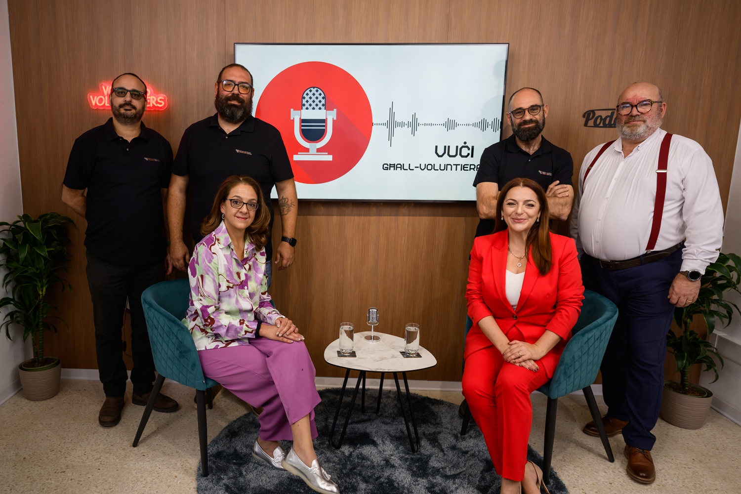 STQARRIJA MILL-MINISTERU GĦALL-INKLUŻJONI U L-VOLONTARJAT Studio ġdid tal-podcasts fiċ-Ċentru tal-Volontarjat Jake Vella f’Raħal Ġdid