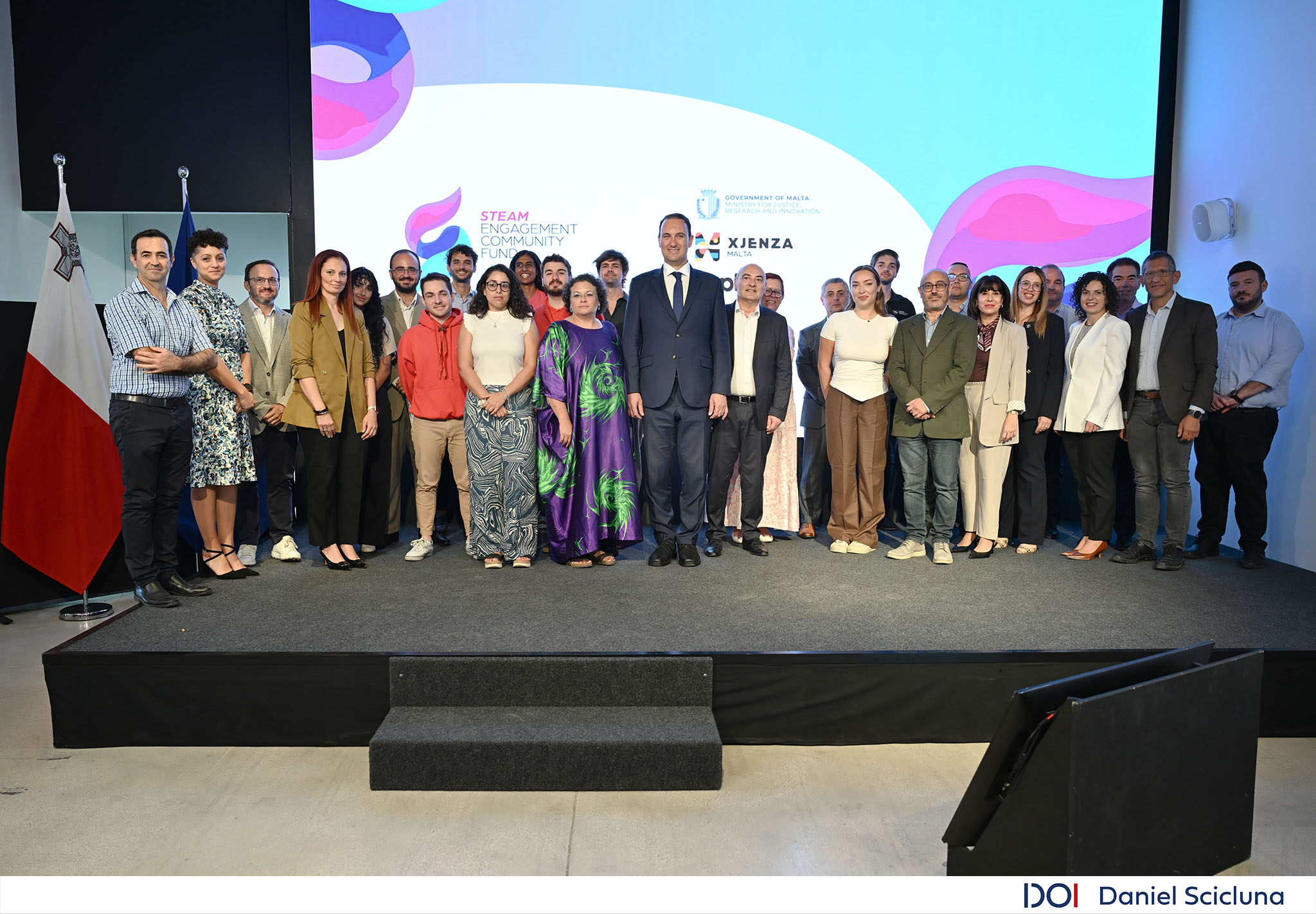 STQARRIJA MILL-MINISTERU GĦALL-ĠUSTIZZJA, IR-RIĊERKA U L-INNOVAZZJONI 15-il benefiċjarju jibbenefikaw mill-Fond Komunitarju għall-Involviment fi STEAM 2026