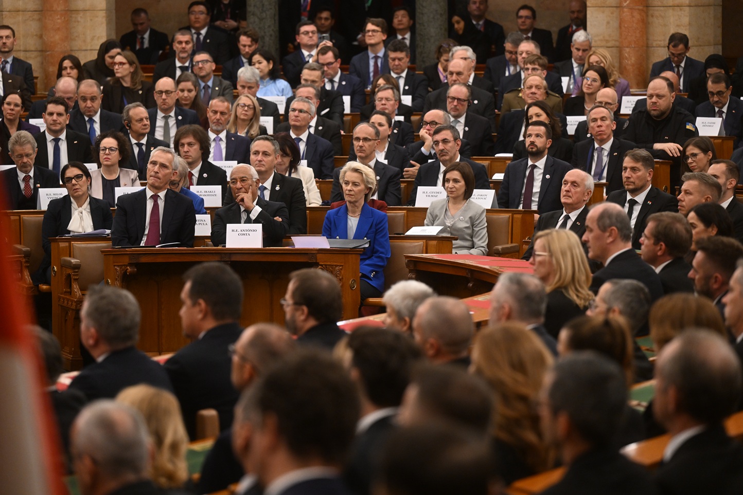 PRESS RELEASE BY THE OFFICE OF THE SPEAKER Speaker Carmelo Abela among international leaders at historic commemoration in Hungary