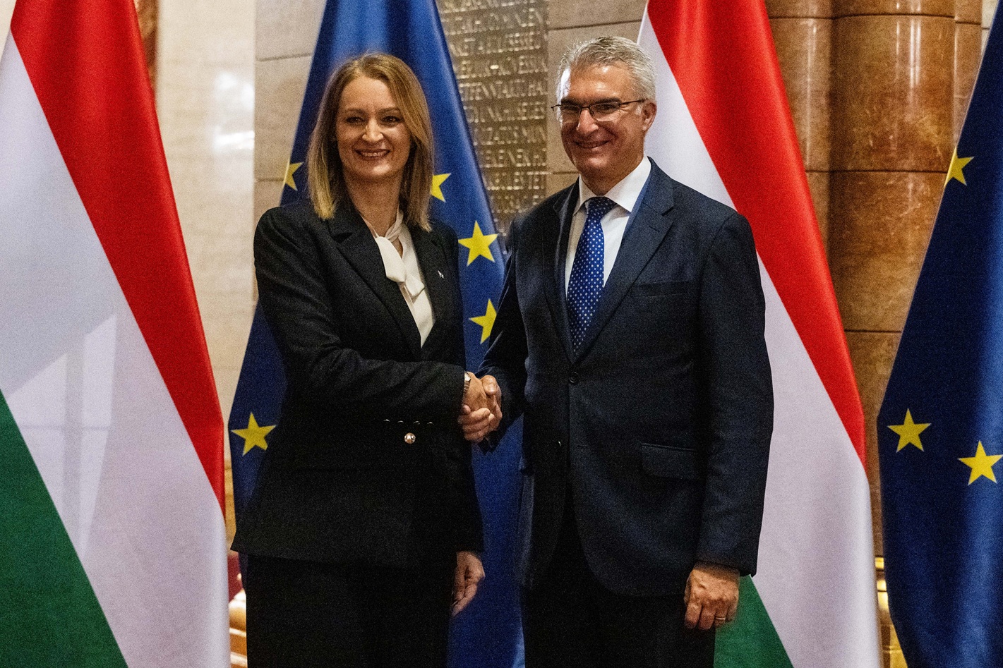 PRESS RELEASE BY THE OFFICE OF THE SPEAKER Speaker Carmelo Abela among international leaders at historic commemoration in Hungary