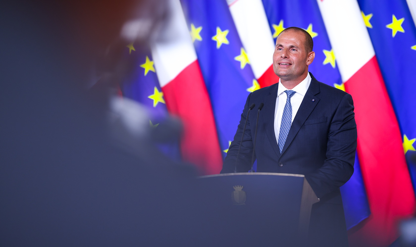 STQARRIJA MILL-UFFIĊĊJU TAL-PRIM MINISTRU Il-Prim Ministru Robert Abela jilqa’ lill-President tal-Kunsill Ewropew António Costa f’Malta